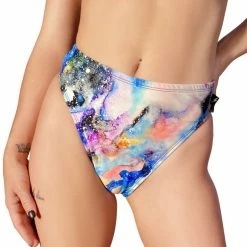 Cleo The Hurricane High Rider Hot Pants - Galaxy