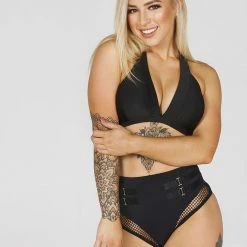 Tatiana Activewear Isla Top - Black Most Loved