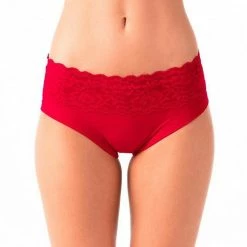 Dragonfly Mia Shorts - Lace Red All Pole Wear