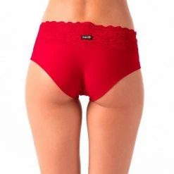Dragonfly Mia Shorts - Lace Red All Pole Wear