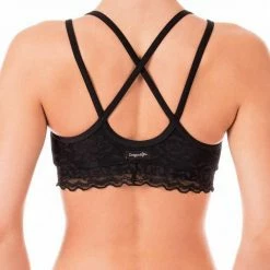 All Pole Wear Dragonfly Nicole Top - Lace Black