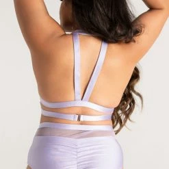 All Pole Wear Tatiana Activewear Lucia Shorts - Lilac