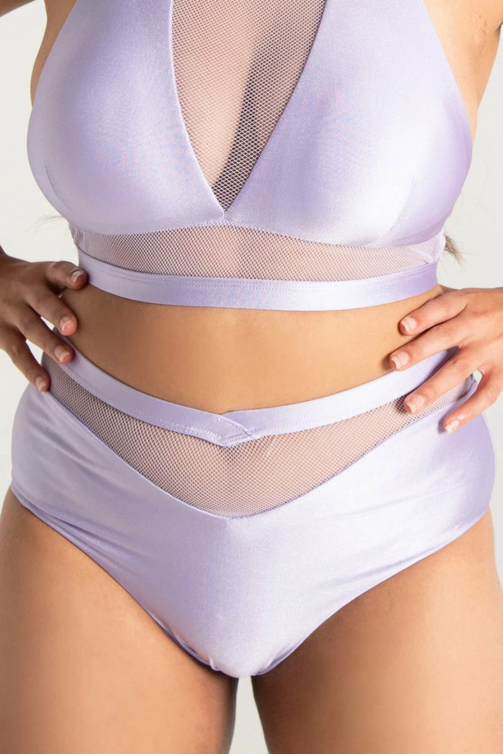 All Pole Wear Tatiana Activewear Lucia Shorts - Lilac