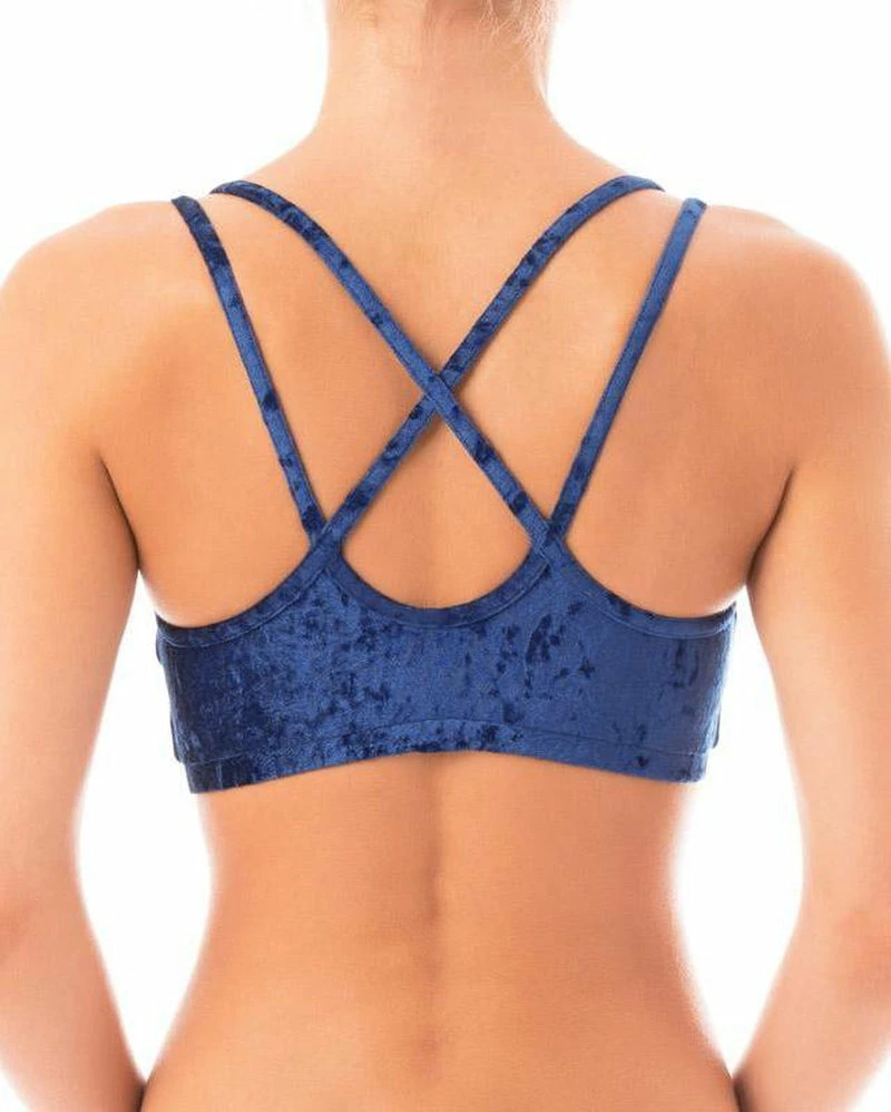 Dragonfly Nicole Top - Velvet Blue All Pole Wear