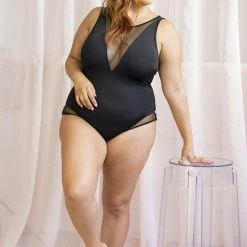 Lunalae Midnight Bodysuit - Black