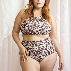 Lunalae Mali Top - Tan Leopard
