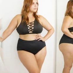 Most Loved Lunalae High Waist Shorts - Black