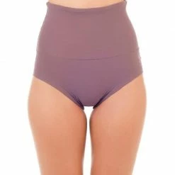 Dragonfly Betty High-Waisted Shorts - Lilac