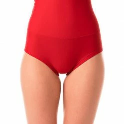 All Pole Wear Dragonfly Betty High-Waisted Shorts - Red