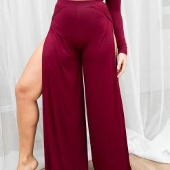 Lunalae Aster Pants - Wine