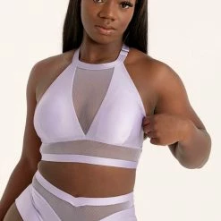 All Pole Wear Tatiana Activewear Lucia Shorts - Lilac