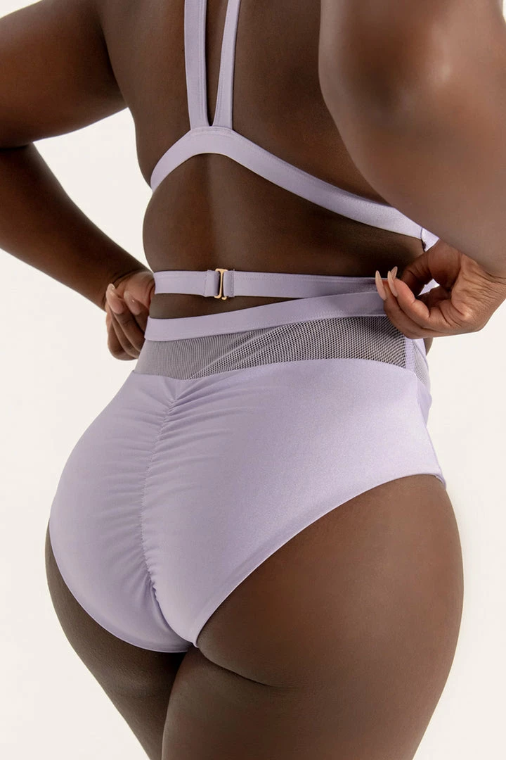 All Pole Wear Tatiana Activewear Lucia Shorts - Lilac