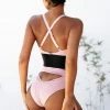 Creatures Of XIX Riding Solo High Waist Bottoms - Pink