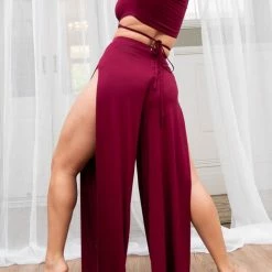 Lunalae Aster Pants - Wine
