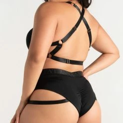 Tatiana Activewear Syrah Shorts - Black