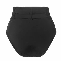 Hamade Activewear High Waisted Buckle Bottoms - Black