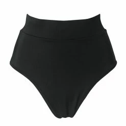 Hamade Activewear Mesh Hollow Back Bottoms - Black