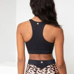 All Pole Wear Lunalae Aliza High Neck Top - Recycled Black