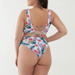 All Pole Wear Pole Addict Mona High Leg Bottoms - Aloha