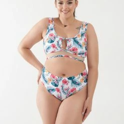 All Pole Wear Pole Addict Mona High Leg Bottoms - Aloha