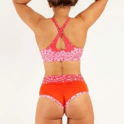 AMBR Designs Reversible High Waist Shorts - Amore All Pole Wear