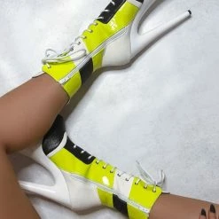 Hella Heels EmpireKicks Sneaker 8inch Boots - Atomic Shoes