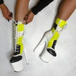 Hella Heels EmpireKicks Sneaker 8inch Boots - Atomic Shoes