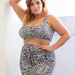 Lunalae Ava Eco Top - Black Leopard