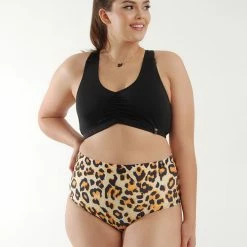 All Pole Wear Pole Addict High Waisted Shorts - Sunrise Leopard