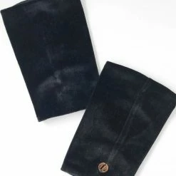 Most Loved Lunalae Shoe Covers - Black Crushed Velvet