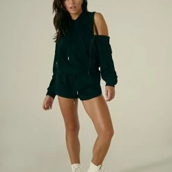 Creatures Of XIX Droptop Zip Hoodie - Black