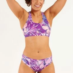 All Pole Wear AMBR Designs Reversible Booty Shorts - Bloom