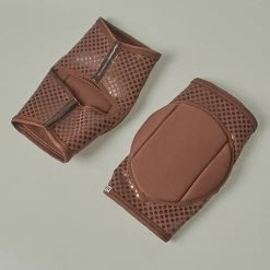 Queen Accessories Queen Grippy Kneepads - Cacao Plus Size Pole Wear