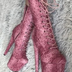 Hella Heels Candy Cobra Boots - 8inch