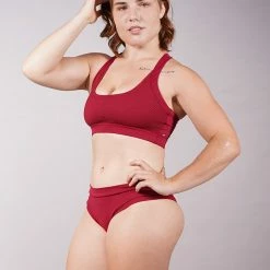 All Pole Wear Off The Pole Classic Sports Bra - Wine