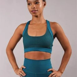Off The Pole Classic Sports Bra - Deep Sea All Pole Wear