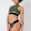 Rolling Hunter Reversible Top - Dark Green/Black