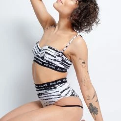 Rolling Alpha Balconette Top - Zebra