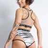 Rolling Alpha High Waisted Hot Pants - Zebra