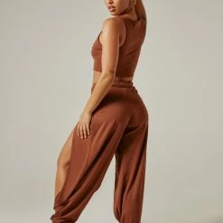 Creatures Of XIX Make Moves Pants - Mocha Back In Stock