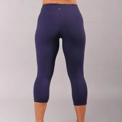 Off The Pole Cropped Lifestyle Leggings - Navy