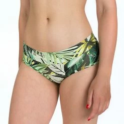 Dragonfly Hot Pants - Fresh Leaf Print New In