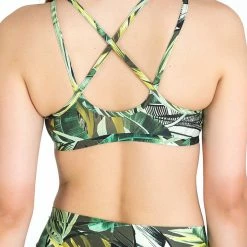 Dragonfly Nicole Top - Fresh Leaf Print