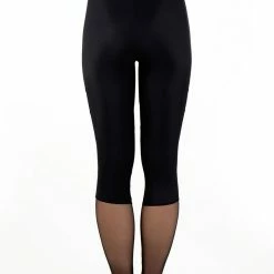 Dragonfly Barbara Leggings - Black Mesh All Pole Wear