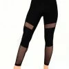 Dragonfly Barbara Leggings - Black Mesh All Pole Wear