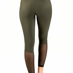 Dragonfly Barbara Leggings - Khaki Mesh