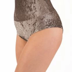 Dragonfly Betty High-Waisted Shorts - Velvet Stone All Pole Wear