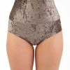 Dragonfly Betty High-Waisted Shorts - Velvet Stone All Pole Wear