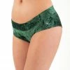 Dragonfly Hot Pants - Velvet Emerald All Pole Wear