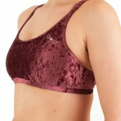 All Pole Wear Dragonfly Nicole Top - Velvet Amaranth